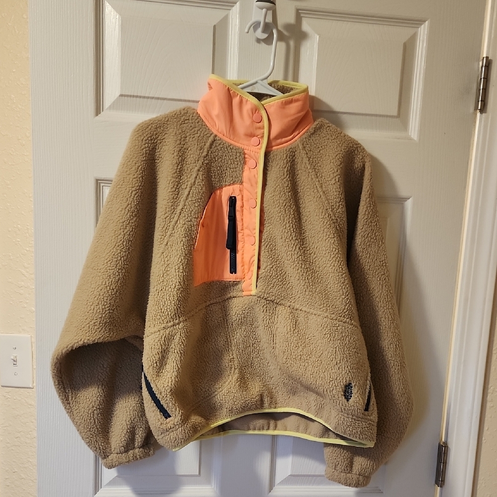 Free People Movement Hit The Slopes Colorblock Jacket